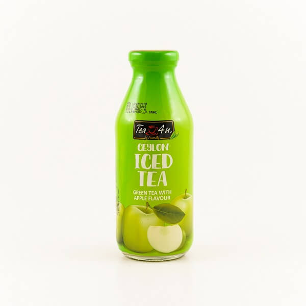 Tea 4U Iced Green Tea With Apple Flavour 350ml