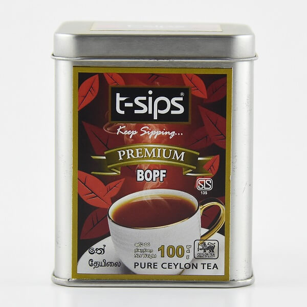 T-Sips Premium Bopf Tea Tin 100g