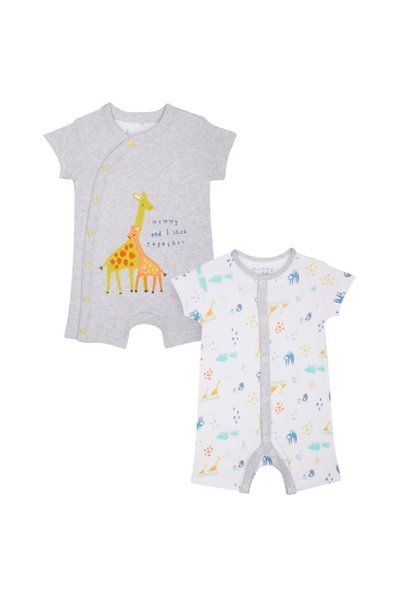 Mothercare Rompers 2 Pack