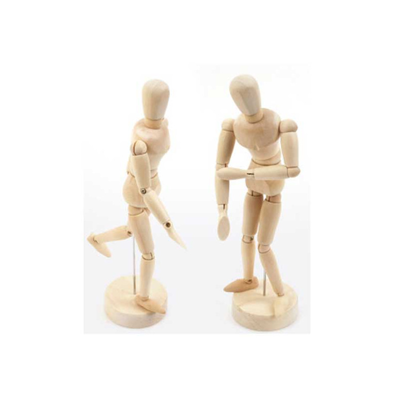 Wooden Man 3D Model