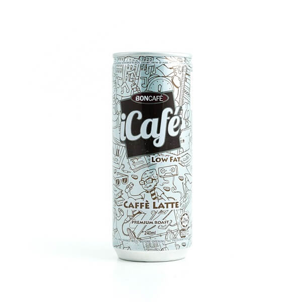 Boncaf Icaf Low Fat Caff Latte 240mL