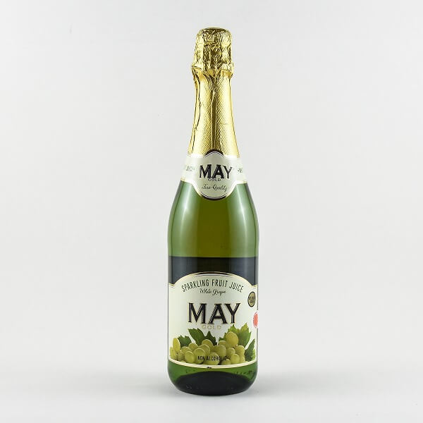 May Sparkling White Grape Juice 750mL