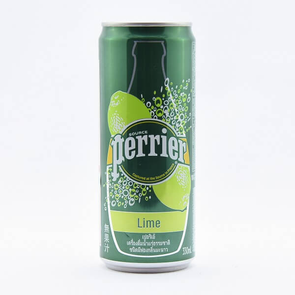 Perrier Mineral Water Can Lime 330mL