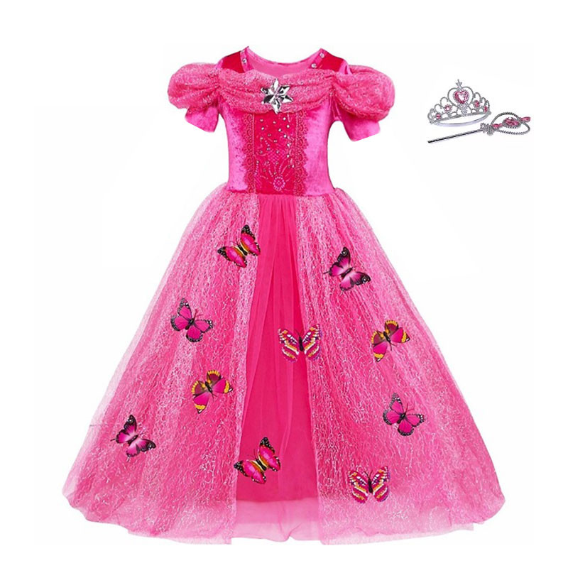 Cinderella Princess Butterfly Dress
